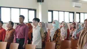 Potret para guru GIS 3 Jogja mengikuti seminar dan apresiasi Hari Guru Nasional 2025