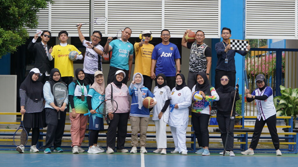 Potret peserta dalam balutan pakaian atlet di hari terakhir RKTT