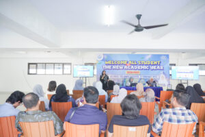 Potret suasana Parents Meeting grade 6 di Basement Hall Primary