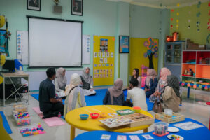 Momen ketika parents bertemu dengan wali kelas anak-anaknya